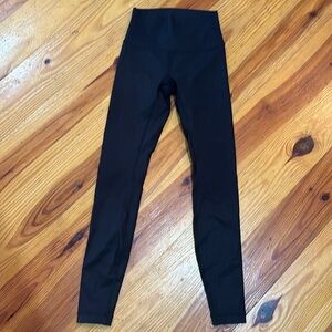 Lululemon size 2 wore once !!Black